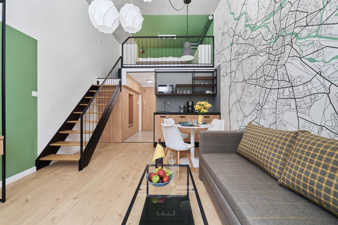 Mezzanine Studio Apartments Zarembowicza Wroclaw Airport By Renters المظهر الخارجي الصورة