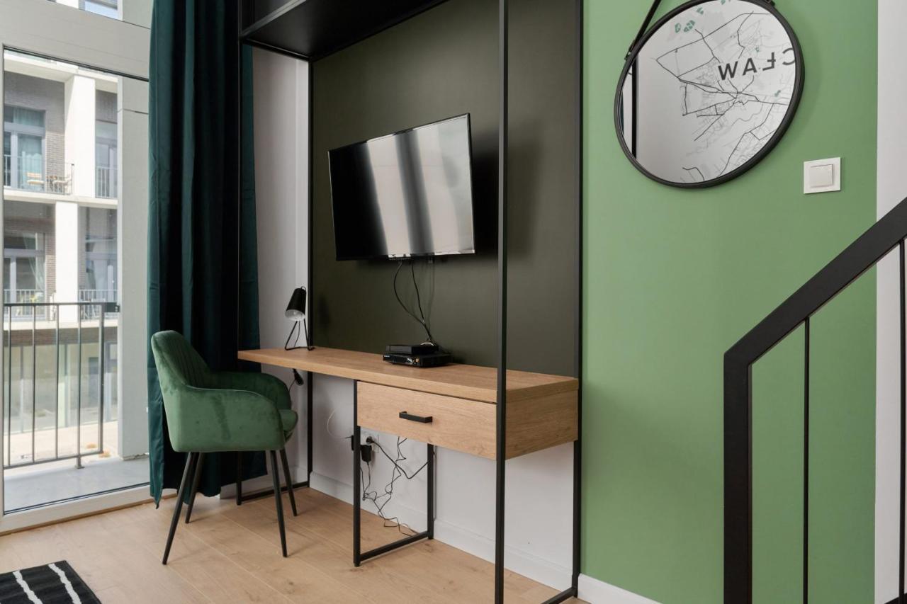 Mezzanine Studio Apartments Zarembowicza Wroclaw Airport By Renters المظهر الخارجي الصورة
